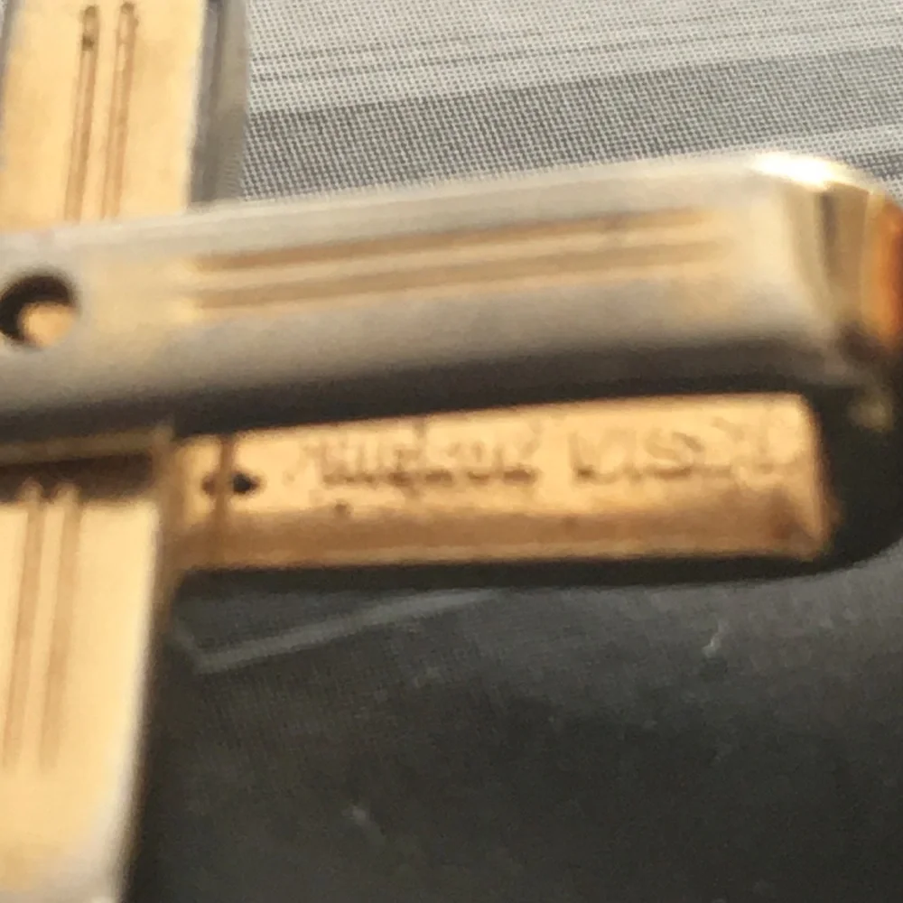 Vintage Hickok USA initial E Cuff links